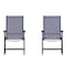 Flash Furniture Paladin Navy Outdoor Folding Patio Sling Chair, 2PK 2-TLH-SC-044-NV-GG - alternate 4